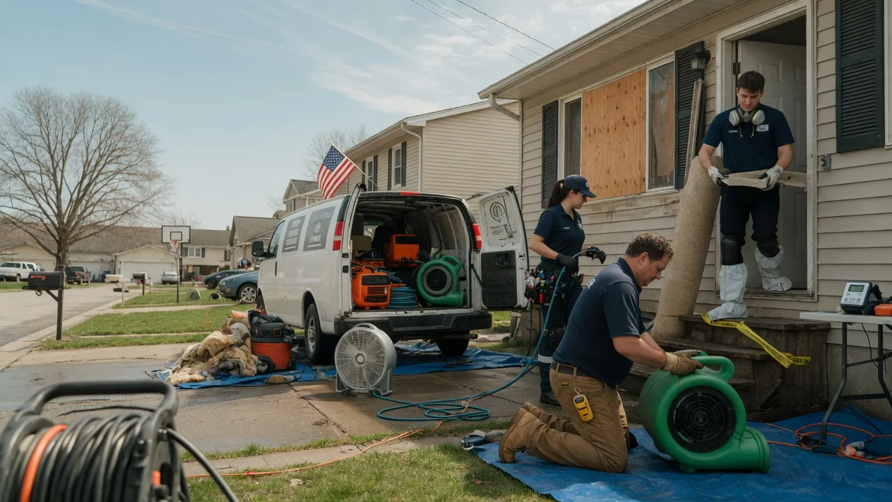 Water Damage Restoration in East Lynn, IL near me